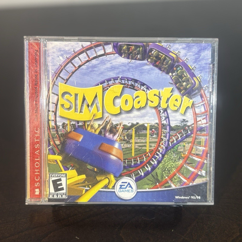 EA Games SimCoaster Simulation PC Game CD-ROM Scholastic Edition