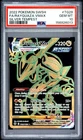 2022 POKEMON SWORD & SHIELD SILVER TEMPEST #TG29 FULL ART/RAYQUAZA VMAX PSA 10