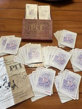 VINTAGE Pit Card Game 1919 Bull and Bear Edition COMPLETE Parker Brothers