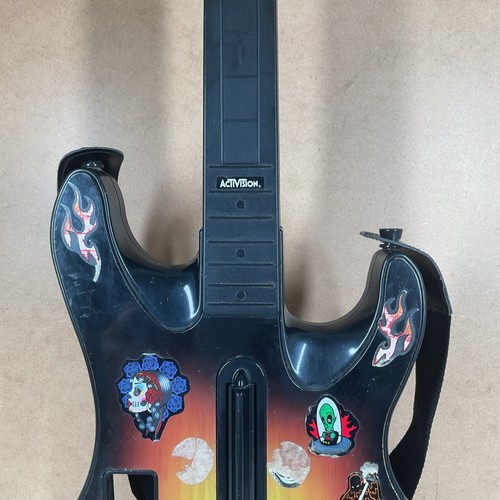 Guitar Hero Wireless Sunburst Nintendo Wii Controller mit Gurt funktionstüchtig - Bild 3 von 20