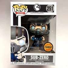 Funko Pop - Sub Zero 251 CHASE *FREE HARDSTACK* Mortal Kombat