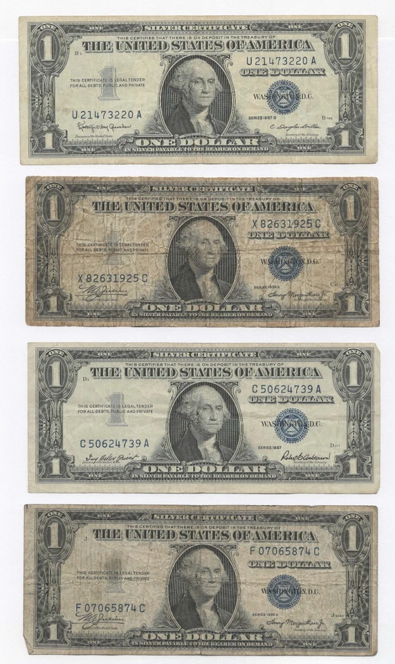 Assortment of Vintage Currency from 1923, 1934, 1935 & 1957 - Image 3 of 4