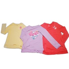 Member's Mark Girls 7/8 Set of 3 Long Sleeve Tees
