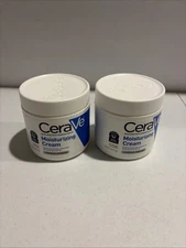 Pack of 2 CeraVe Moisturizing Cream For Normal to Dry Skin 16 oz Jar