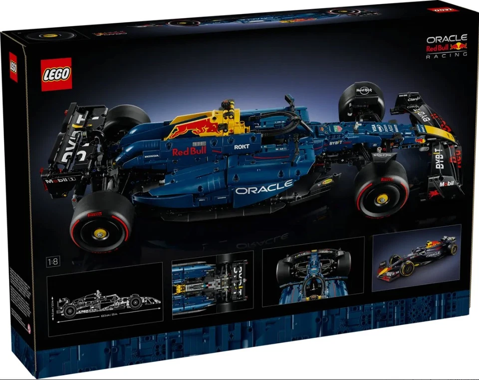 Lego Technic 42206 - Oracle Red Bull Racing RB20 F1 Rennauto * NEU & OVP * - Bild 2 von 4