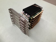 Lot of 6 HP NVIDIA QUADRO NVS300 Full Profile Video Card DMS-59 625629-001