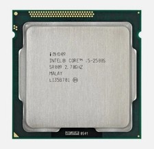 4 Cores 4 Threads 2.7GHz 6MB L3 Cache Intel Core i5-2500S CPU - Socket LGA 1155