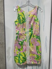 Lilly Pulitzer target collab Fan Dance Prints Shift dress size 6