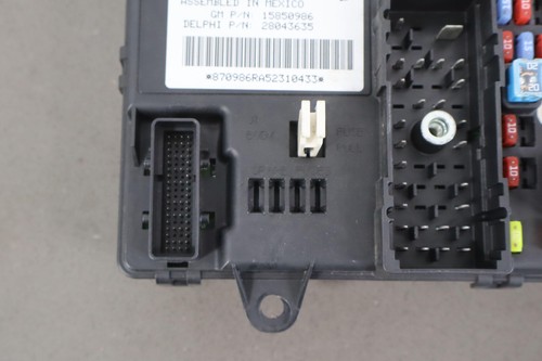 2006 Cadillac XLR / C6 Corvette Body Control Module BCM - Picture 3 of 14
