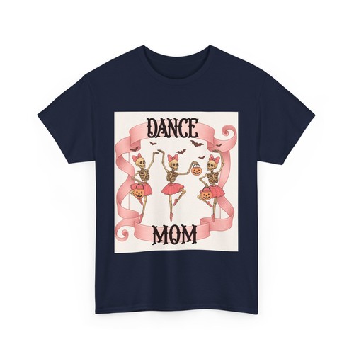 Dance Mom T-Shirt Halloween Ballet Ballerina Skeleton Heavy Cotton Gift Coquette - Picture 44 of 57