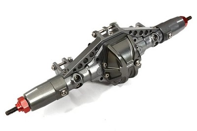 Complete Billet Machined T11 Rear Axle for Axial 1/10 SCX-10 Dingo Honcho Jeep C