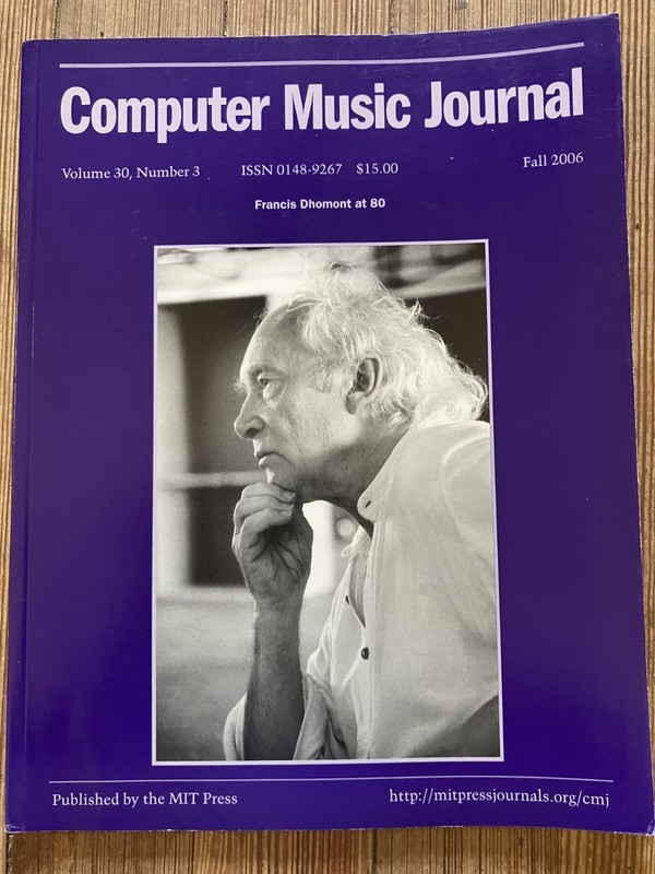 Computer Music Journal, volume 30, issue 3 (fall 2006)