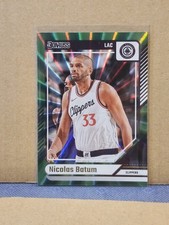 2024-25 Panini Donruss - Nicolas Batum #51 Holo Green Laser Clippers