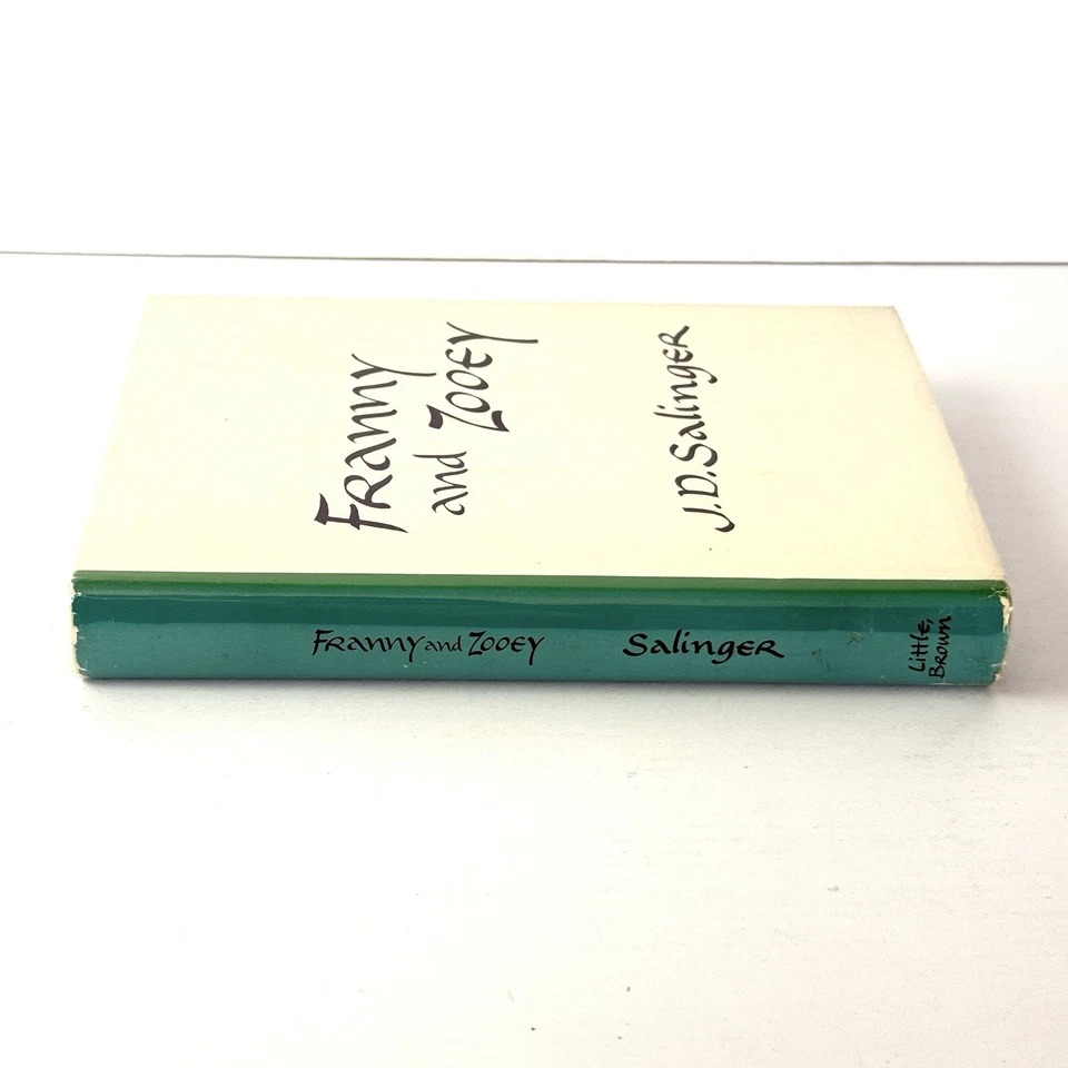 Franny and Zooey by J.D. Salinger 1961 Hardcover EARLY 1st Edition 5th Printing Foto 3 de 4