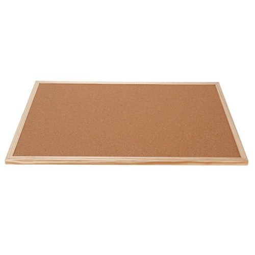 Cork Board 40x60cm Wooden Frame Cork Bulletin Board For Office School Home New - Picture 5 of 12