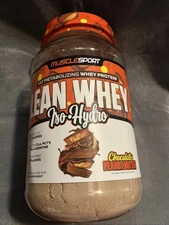 MUSCLESPORT Lean Whey Iso-Hydro, Chocolate/ Peanut Butter, 2 lbs Exp. 02/26