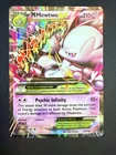M Mewtwo EX Ultra Rare Holo TCG Card 64/162 XY Breakthrough Pokemon TCG