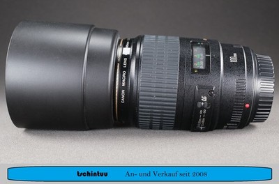 Canon EF 100 mm f2.8 USM Macro Objektiv Vollformat Sehr guter Zustand