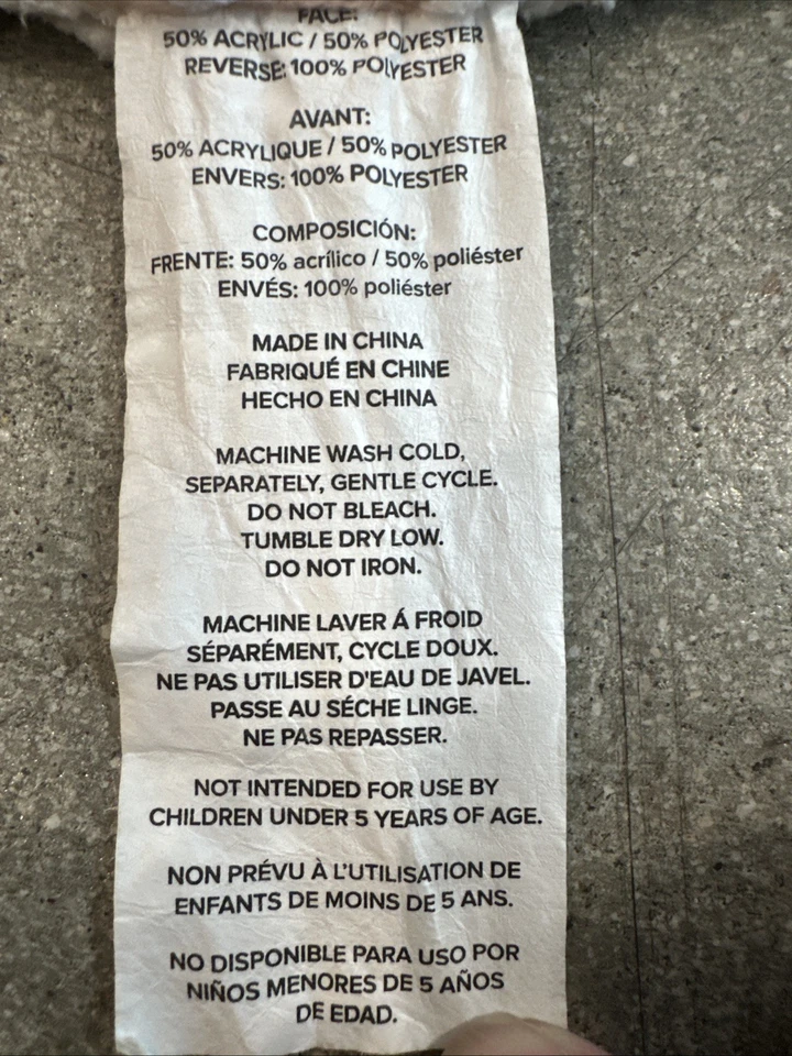 Manta UGG Poka Dot Tachonada/Tamaño Tiro (57’x48) Rosa/Blanco Cómoda Doble Cara Foto 3 de 4