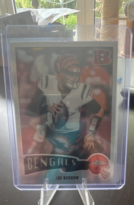 2025 Topps Chrome Joe Burrow Cincinnati Bengals 1975