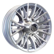 eCustomrim Aluminum Trailer Wheel 16X6 16" Evolution 6 Lug On 5.5" Center Rim