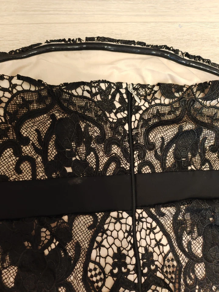 Wie Neu Paper Dolls  Schwarzes Spitzen Kleid 40 Träger Los  - Bild 4 von 4