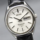 Vintage 1970 [N MINT] SEIKO Presmatic 5146-7060 HI-BEAT 36mm Silver AT Men Watch