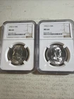 1953  S Franklin Half Dollar Silver MS64, NGC, Nice Strikes , Lot Of 2 Coins