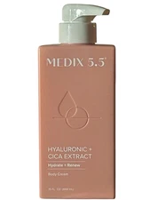 Body Cream, Hyaluronic + Cica Extract, 15 fl oz (444 ml)