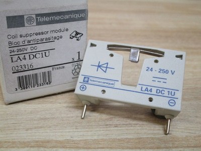 Schneider Telemecanique LA4-DC1U Suppressor LA4DC1U 023316 (Pack of 6)