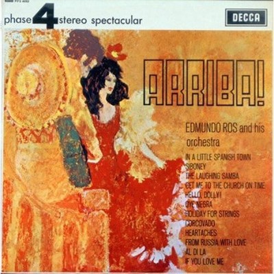 Edmundo Ros & His Orchestra - Arriba! (LP, Album) 1966 (VG+|VG+)