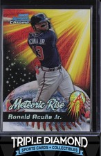 2025 Bowman Chrome Mega Ronald Acuna Jr Meteoric Rise Braves G628