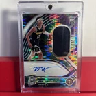 2020-21 Panini Spectra Prizm RJ HAMPTON RC Rookie Patch Auto RPA Celestial # /99
