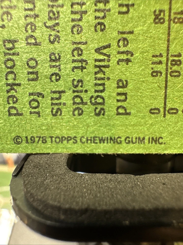 1978 Topps football card #469 Minnesota Vikings Matt Blair **A** - Image 4 of 4