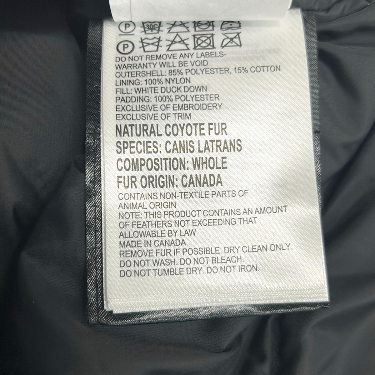 CANADA GOOSE - 2603JL Black Women's Down Coat thumbnail 4