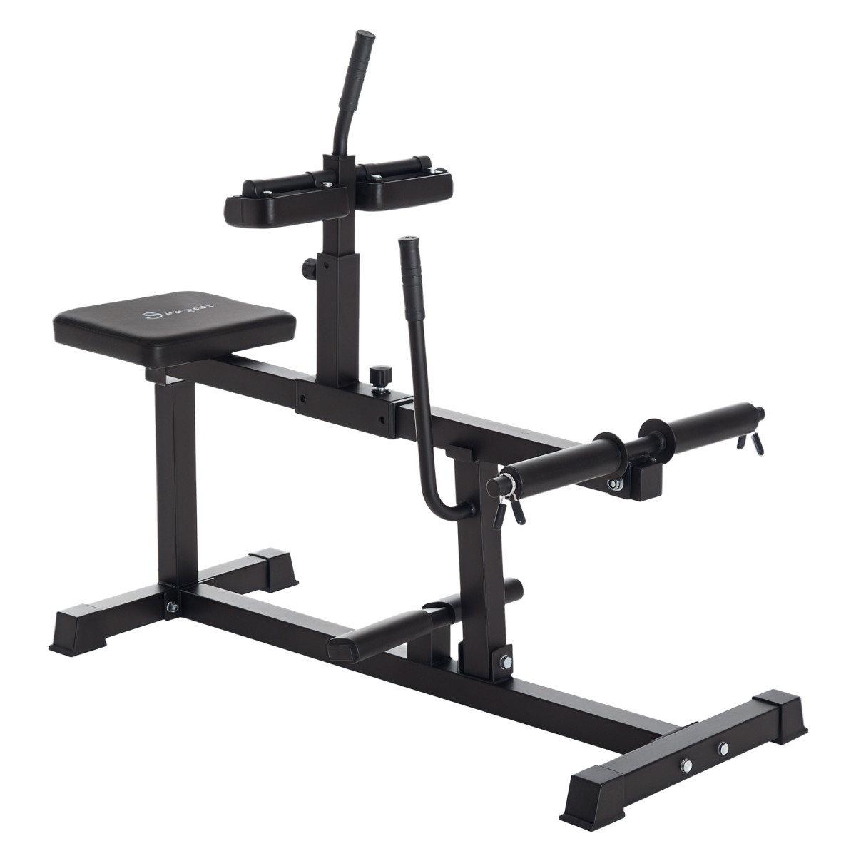 Sportnow Seated Adjustable Leg Extension Machine With Plate Loaded - Image 2