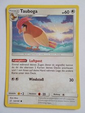 Pokemon Karten 123/181 Tauboga