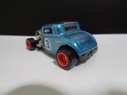 Hot Wheels 2022 Super Treasure Hunt '32 Ford Gulf Blue STH Loose Mint - Picture 8 of 8