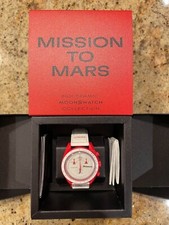 Omega x Swatch: Mission to MARS Moonswatch Speedmaster Authentic With Receipt