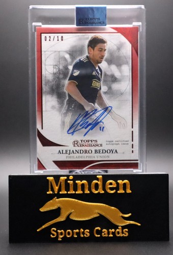 Alejandro Bedoya - 2022 Topps Renaissance MLS #EA-AB6 #/10 - Philadelphia Union