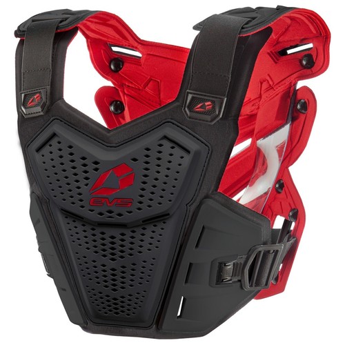 EVS F1 Roost Black Motocross ATV BMX Chest Protector Adult Large/XL - Picture 10 of 12
