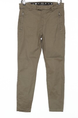 G-STAR WELD HIGH SKINNY CHINO Stretch Hose Trousers Damen Größe W33 L32 DZ6223