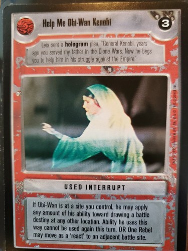 Star Wars CCG BB Premiere Limitado INDIVIDUALES DE PRIMER NIVEL * Elige tu tarjeta * SWCCG - Imagen 46 de 109