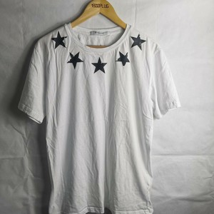 black givenchy t shirt white stars