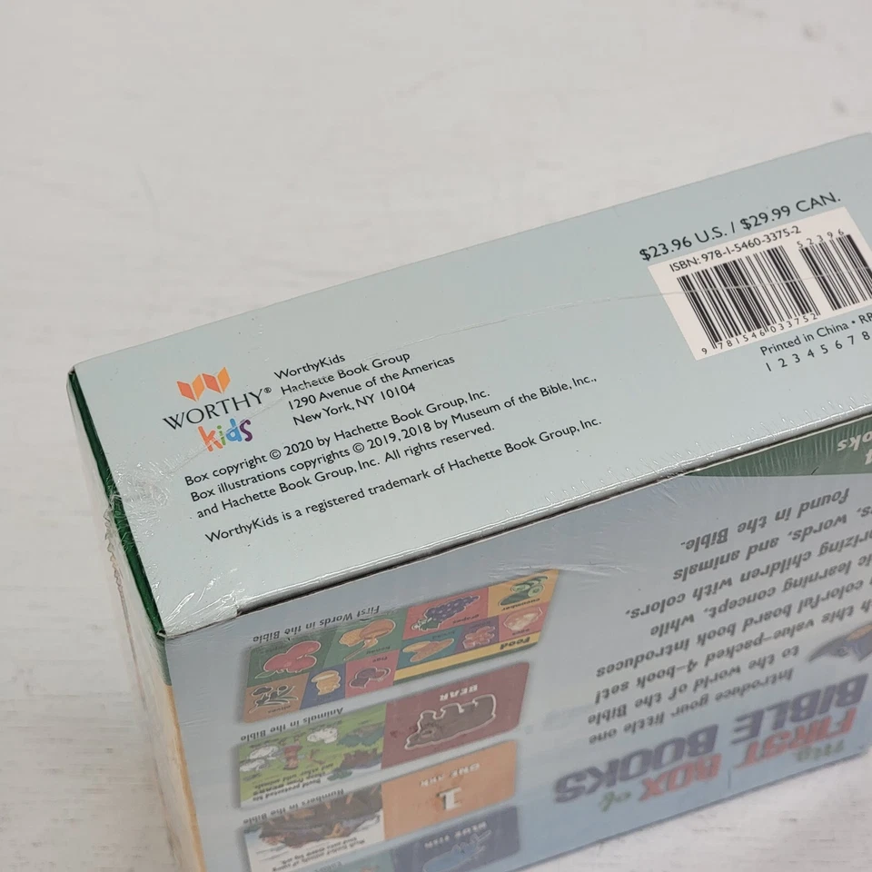 Worthy Kids My First Box of Bible Books Includes 4 Board Books Sealed BRAND NEW - Image 4 of 4