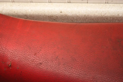 1993-2002 Honda XR200R OEM Red Seat Saddle Pan Seat Cover 5289 R10 - Picture 7 of 17