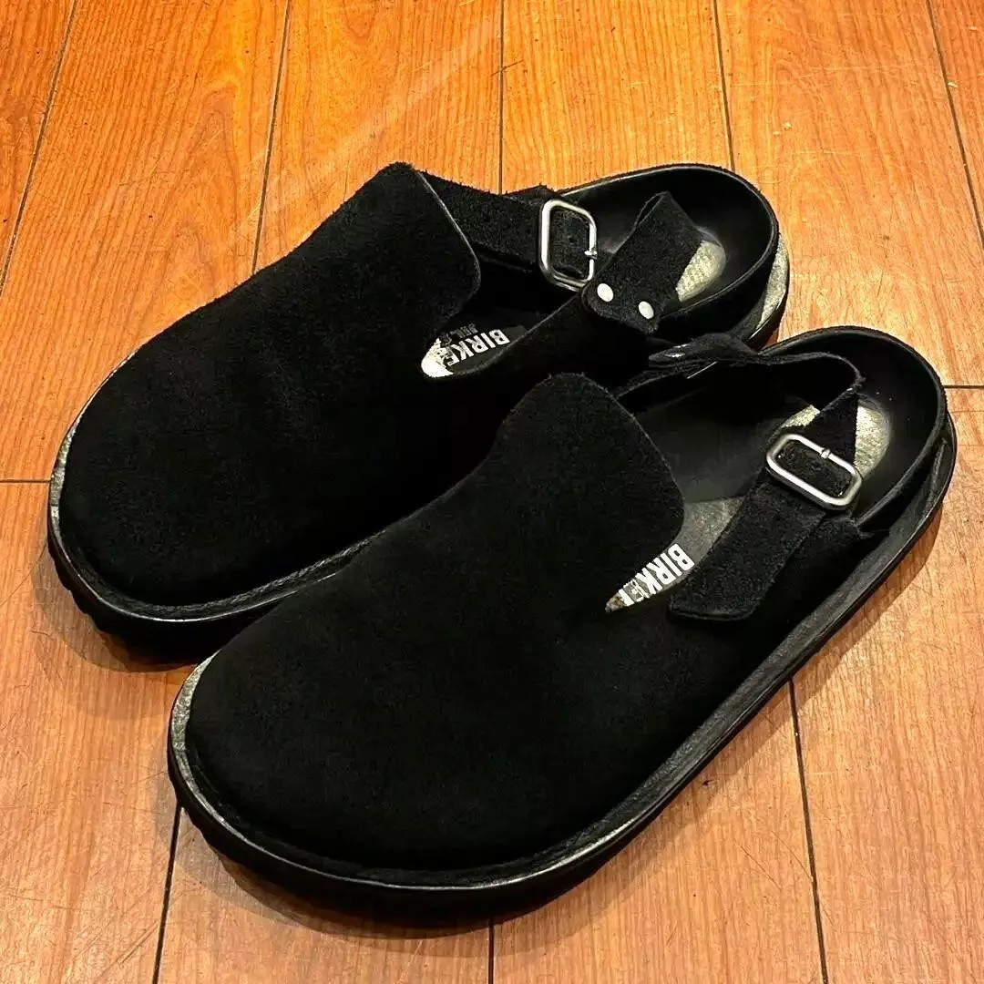 Jil Sander x Birkenstock Berlin Clogs- Black- Size EU 41