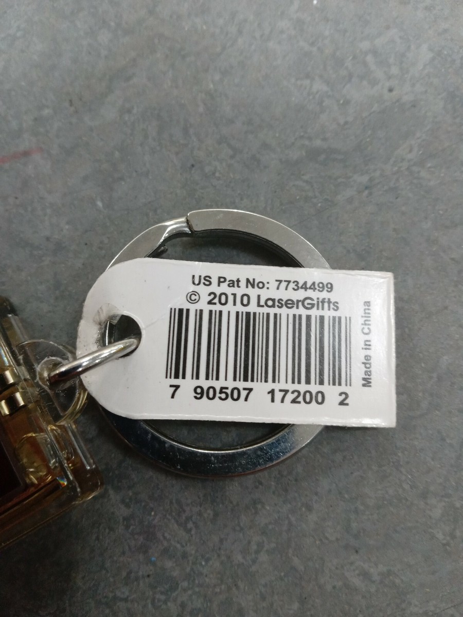 Brianna Solar Powered Keychain LaserGifts Pat no 7734499