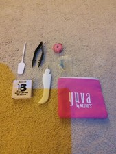 Lot of sewing items tools Tweezers hook measuring tape Mini screwdriver