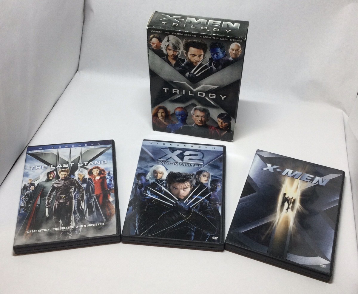 Man DVD×3 X-Men Trilogy Pack (DVD, 2009, 3-Disc Set) Fox USA